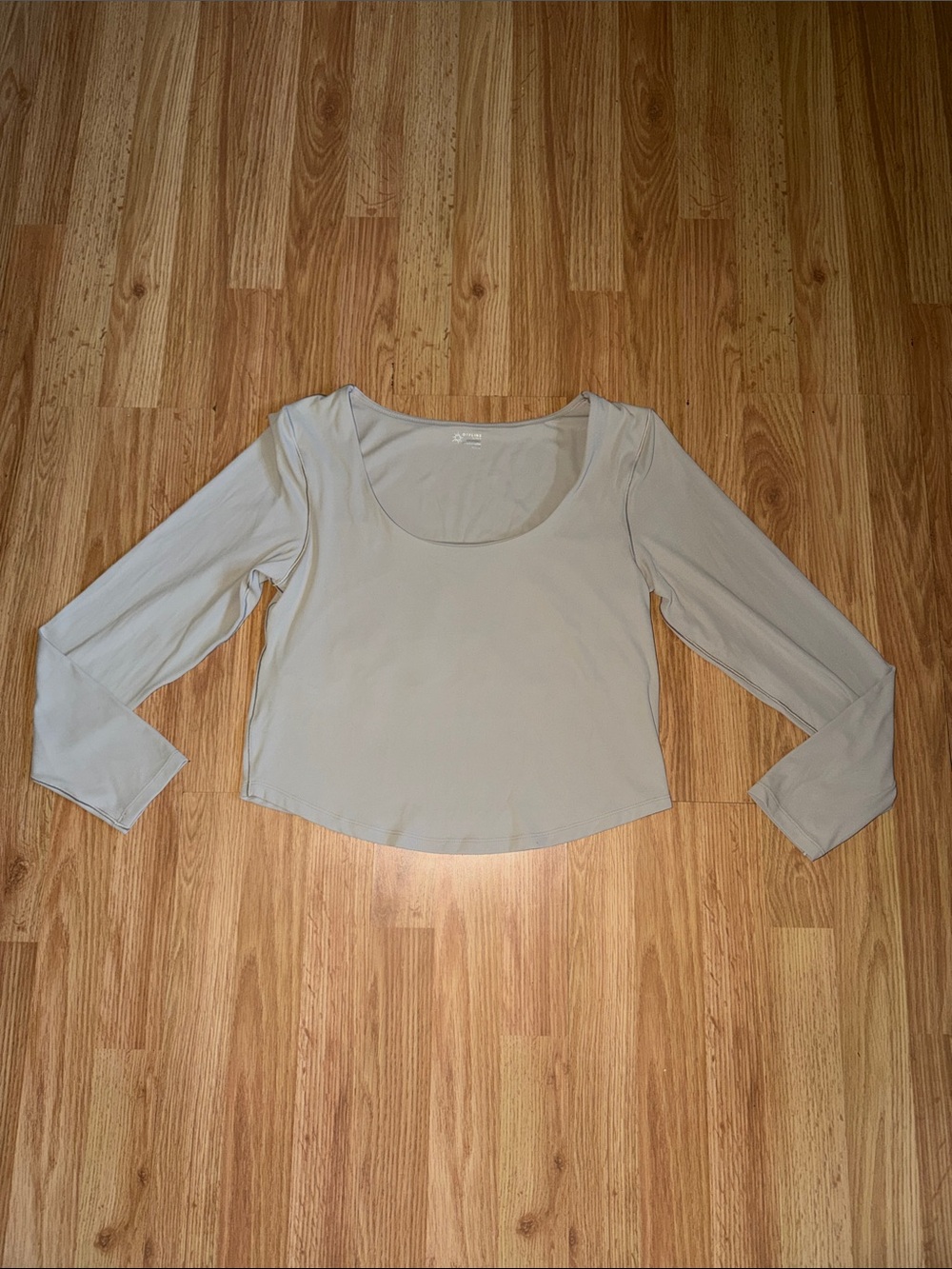 Aerie Real Me Offline Double Scoop Long Sleeve Shirt Size XL - Picture 3 of 5